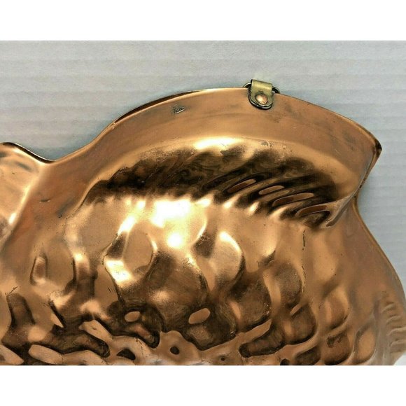 Copper Mold Flying Fish Curved Fish  Made In Korea  Wall Hanging Decor Vintage - Picture 3 of 11